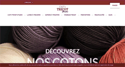 Desktop Screenshot of cafetricotstudio.com